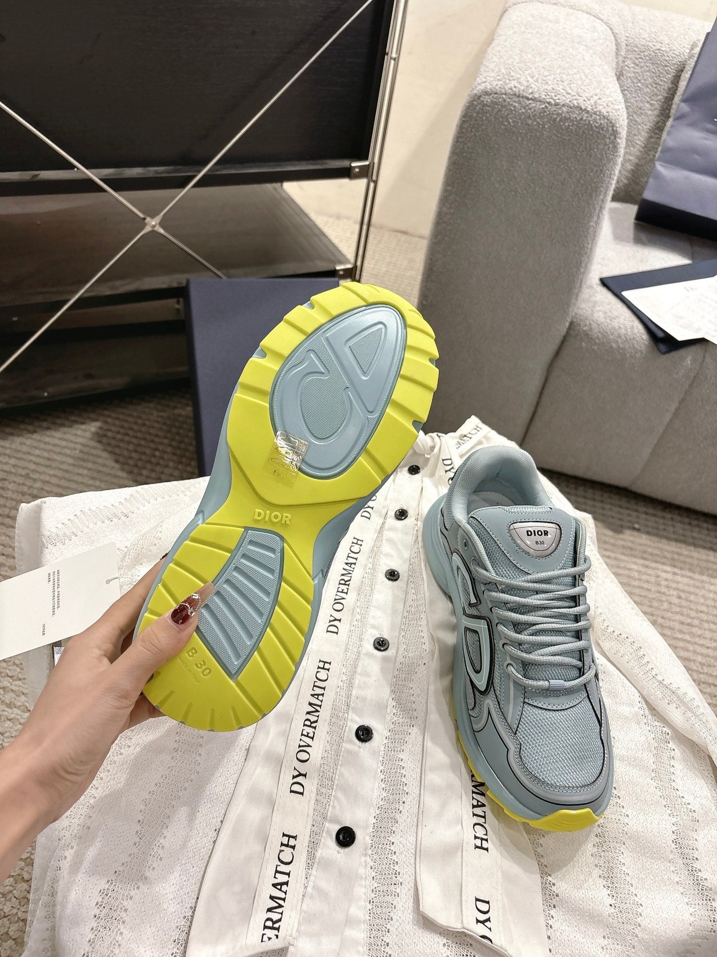 Retro style B30 new style reflective design Star couple sneakers