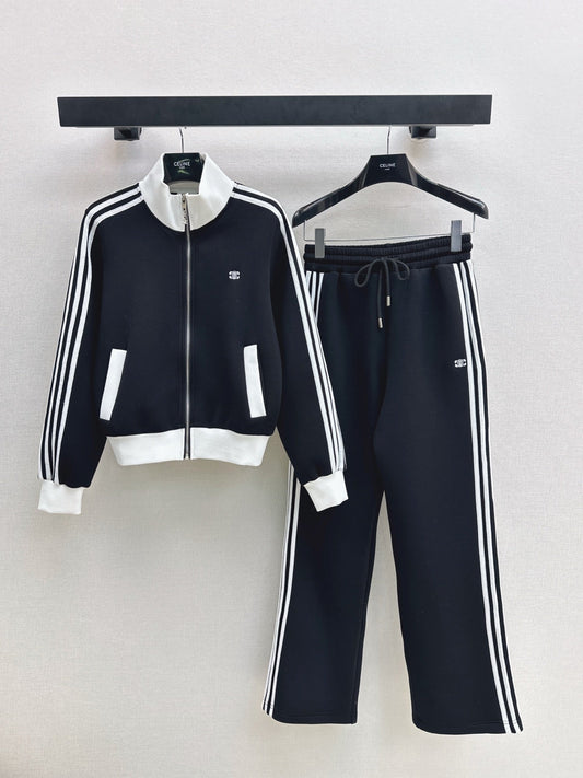 25FW latest Arc de Triomphe embroidered decorative casual suit