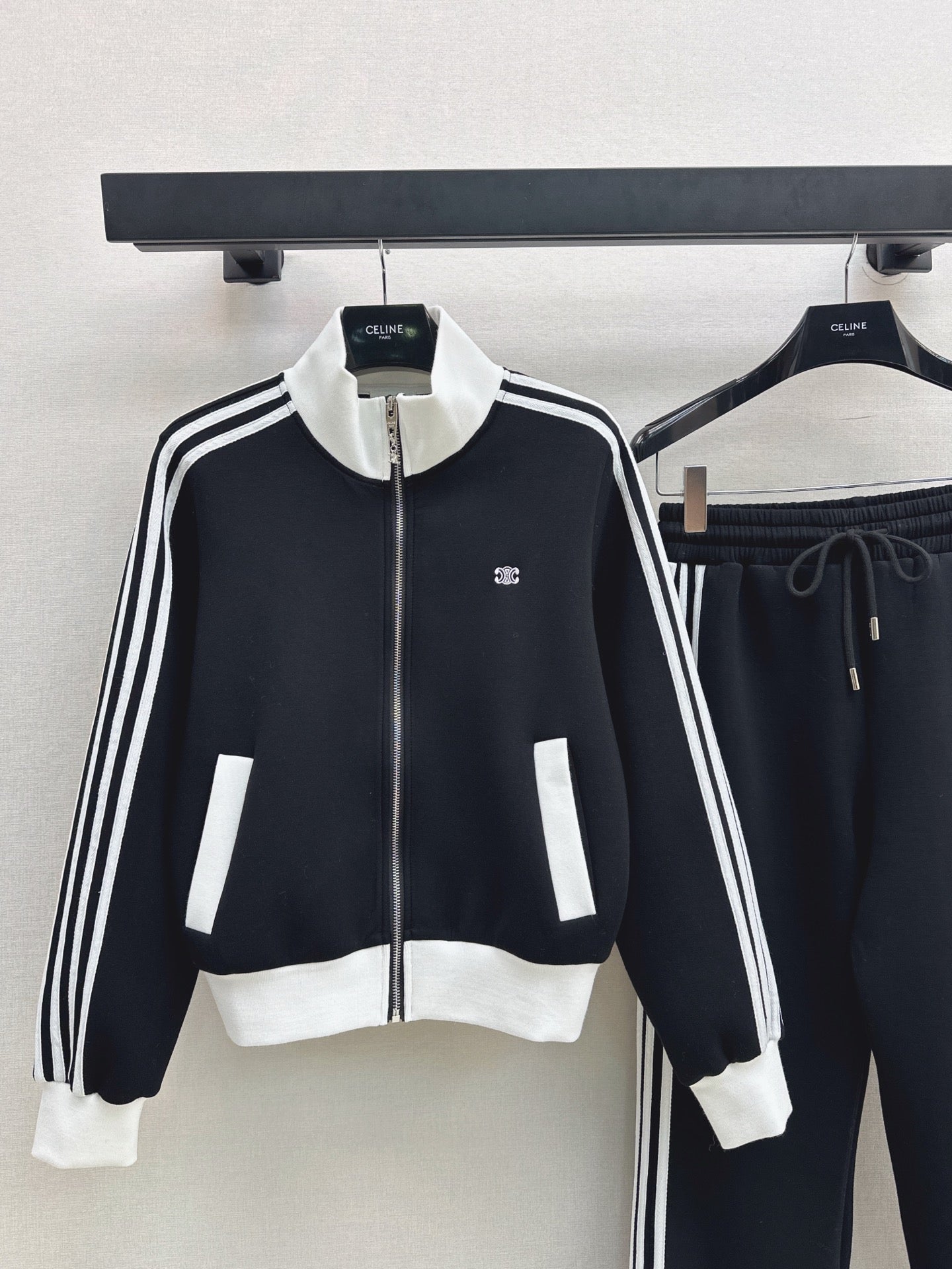 25FW latest Arc de Triomphe embroidered decorative casual suit