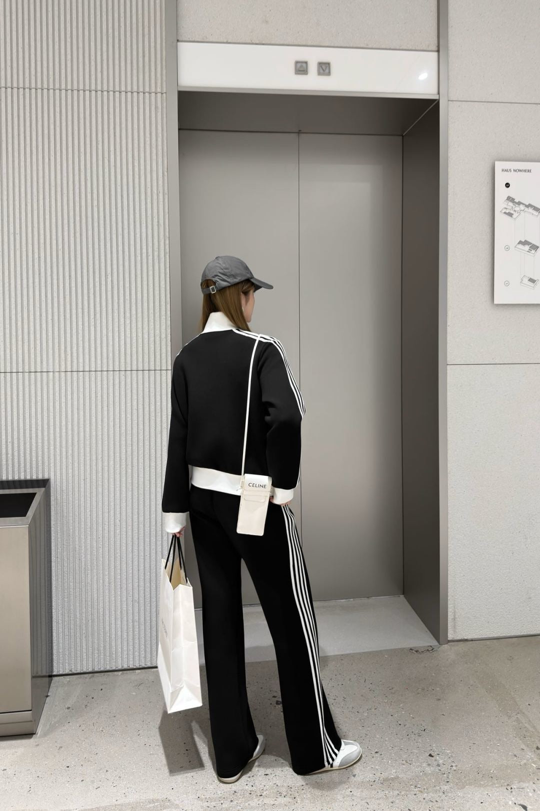 25FW latest Arc de Triomphe embroidered decorative casual suit