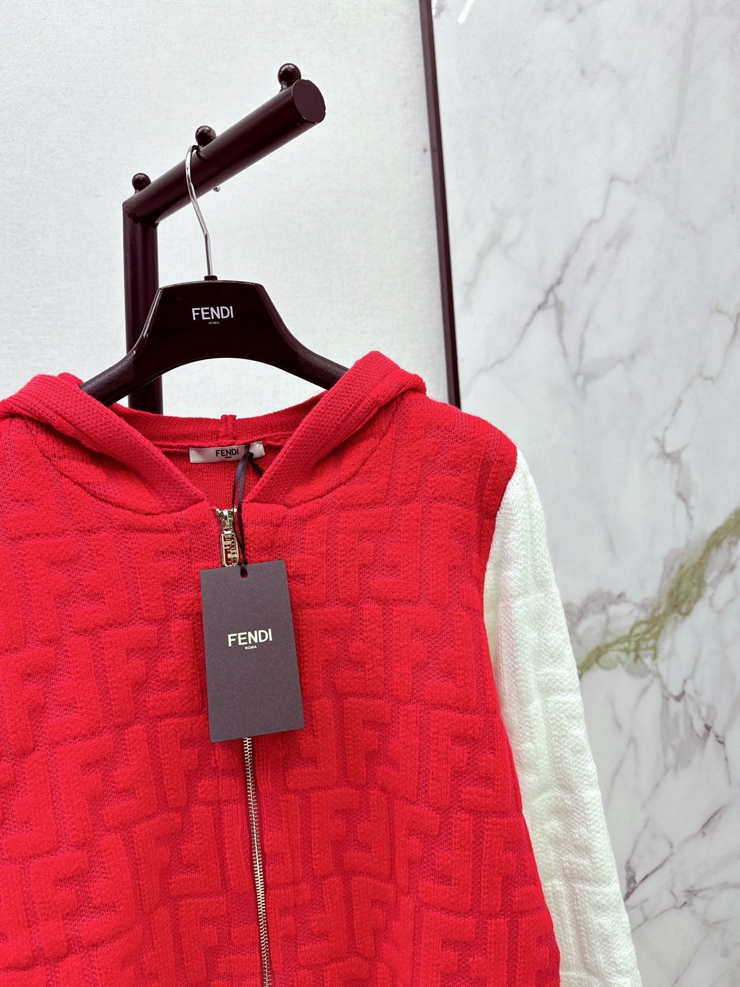 25FW latest style classic cardigan with contrasting colors