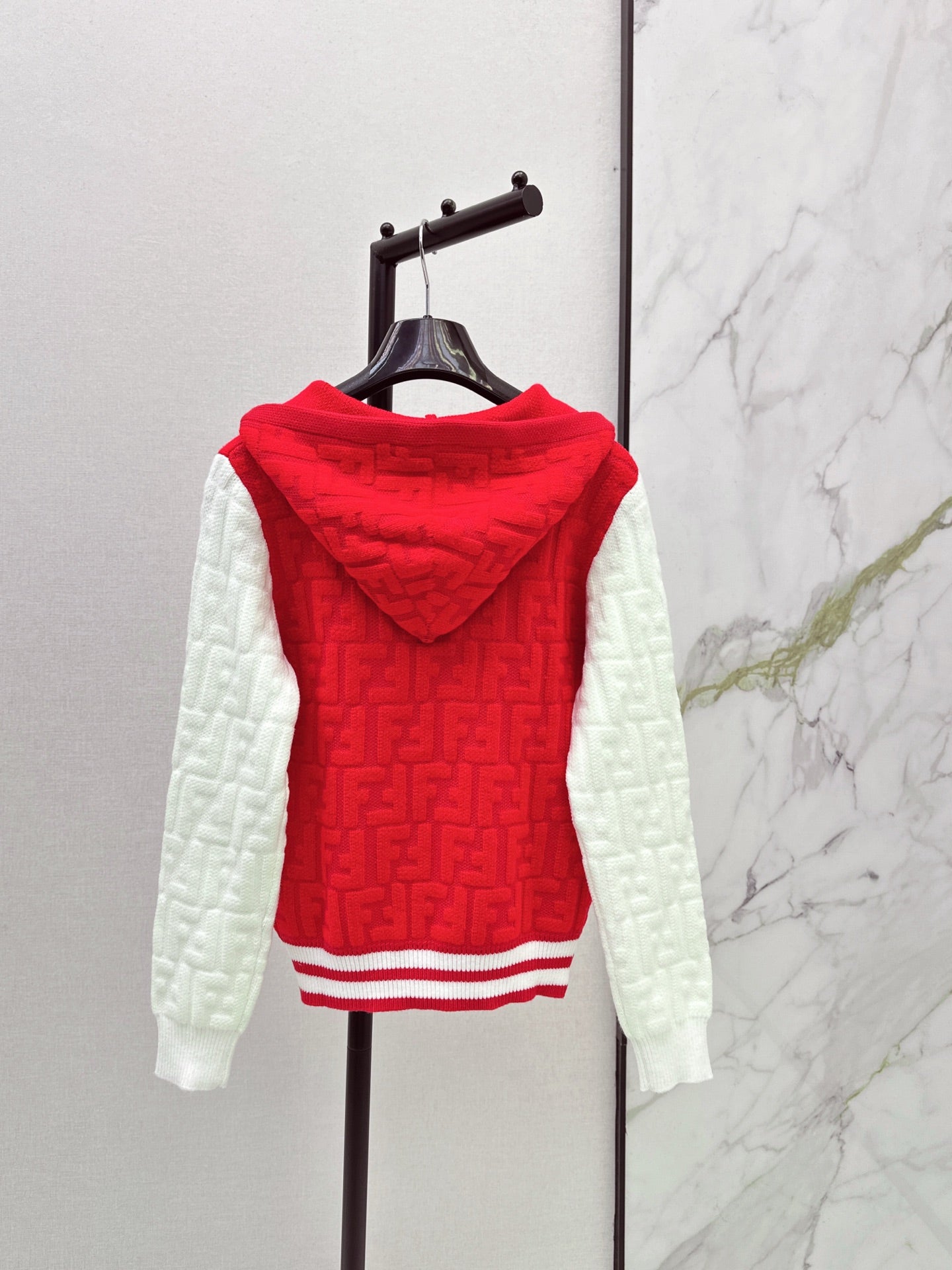 25FW latest style classic cardigan with contrasting colors