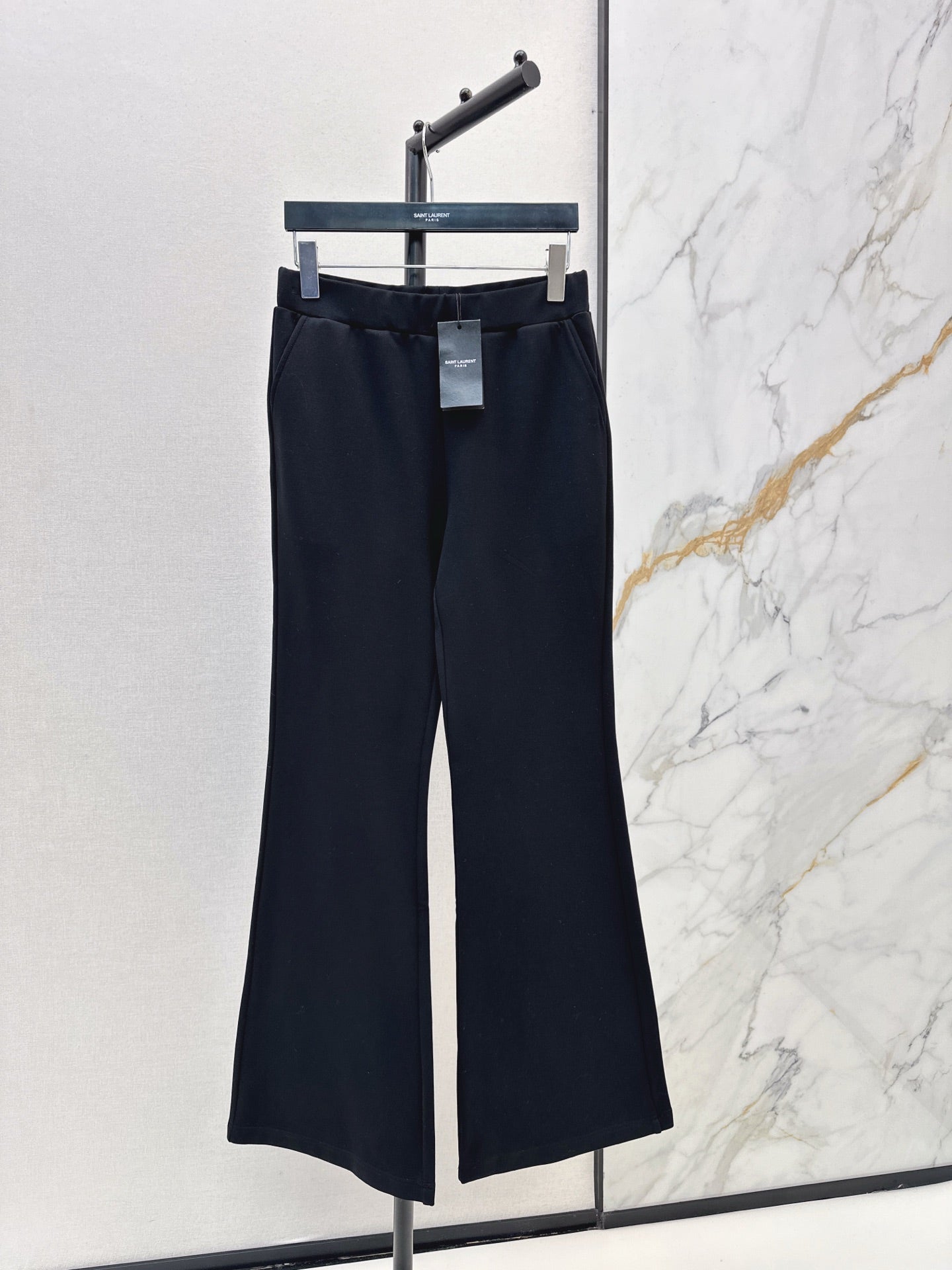 25FW autumn and winter latest style retro elastic trousers