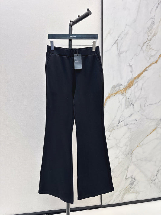 25FW autumn and winter latest style retro elastic trousers
