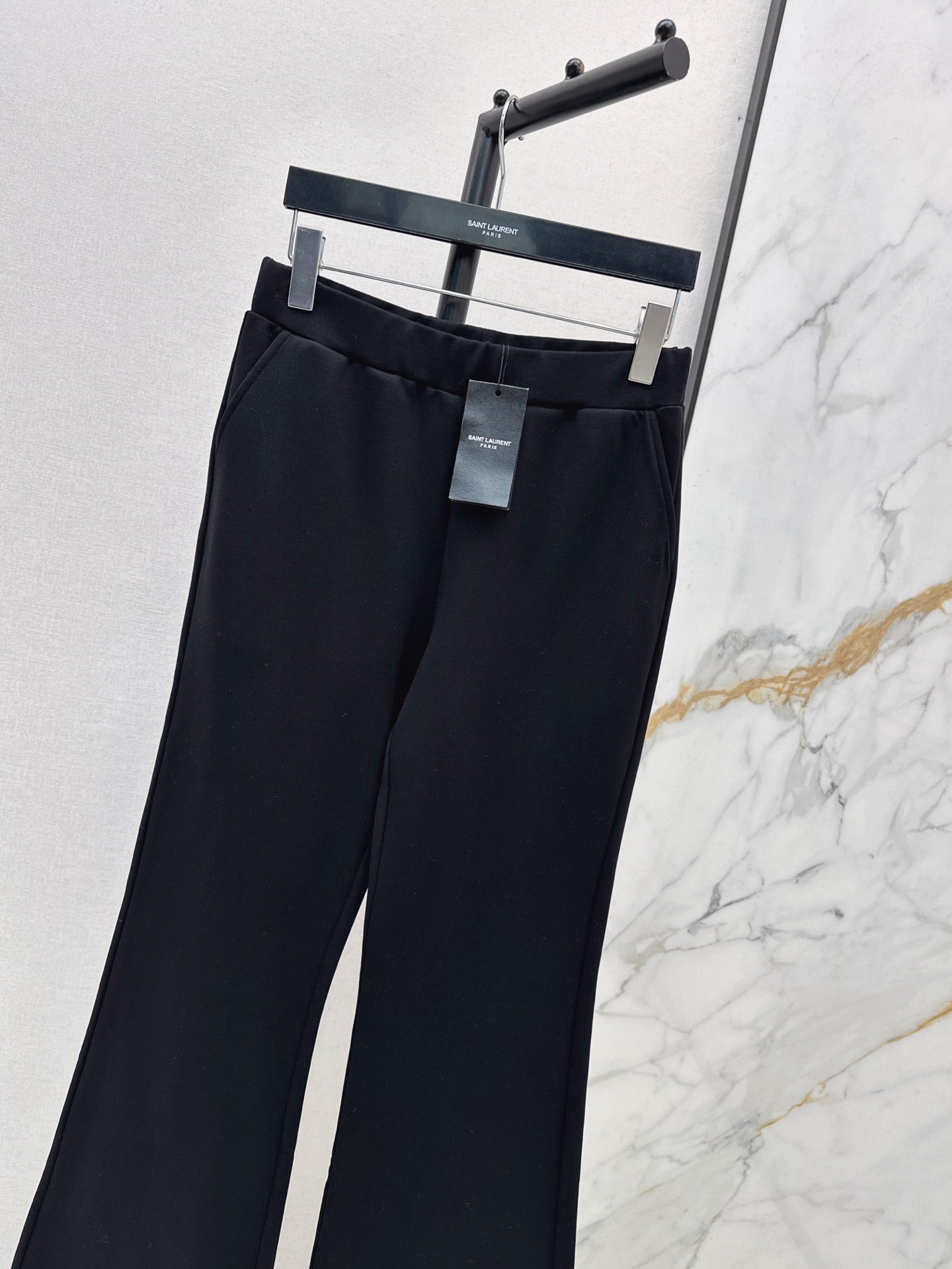 25FW autumn and winter latest style retro elastic trousers