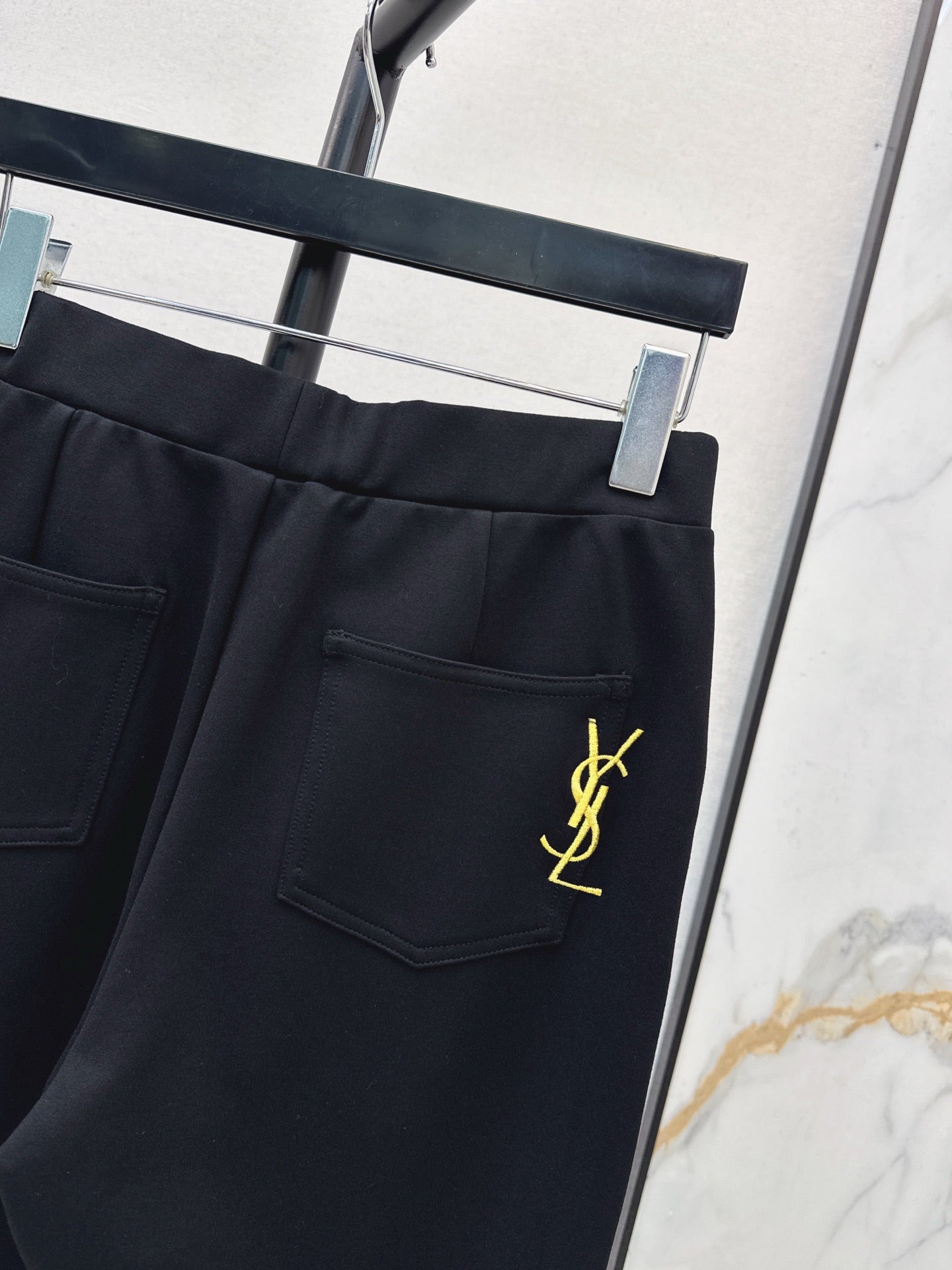 25FW autumn and winter latest style retro elastic trousers