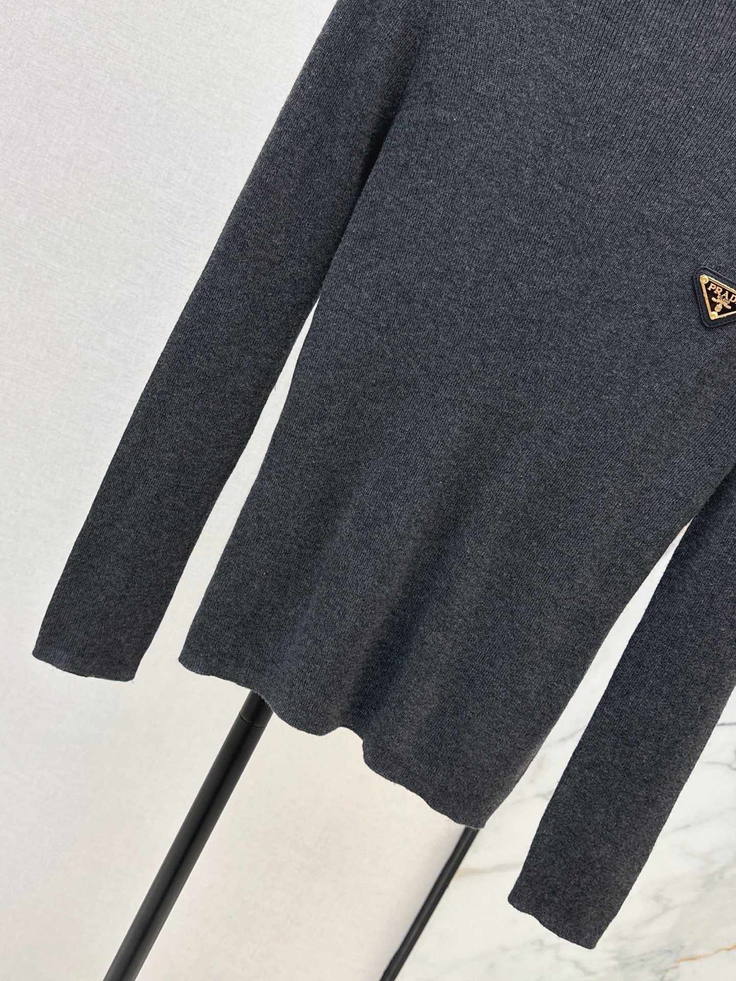 25FW autumn and winter latest high elastic wool bottoming shirt