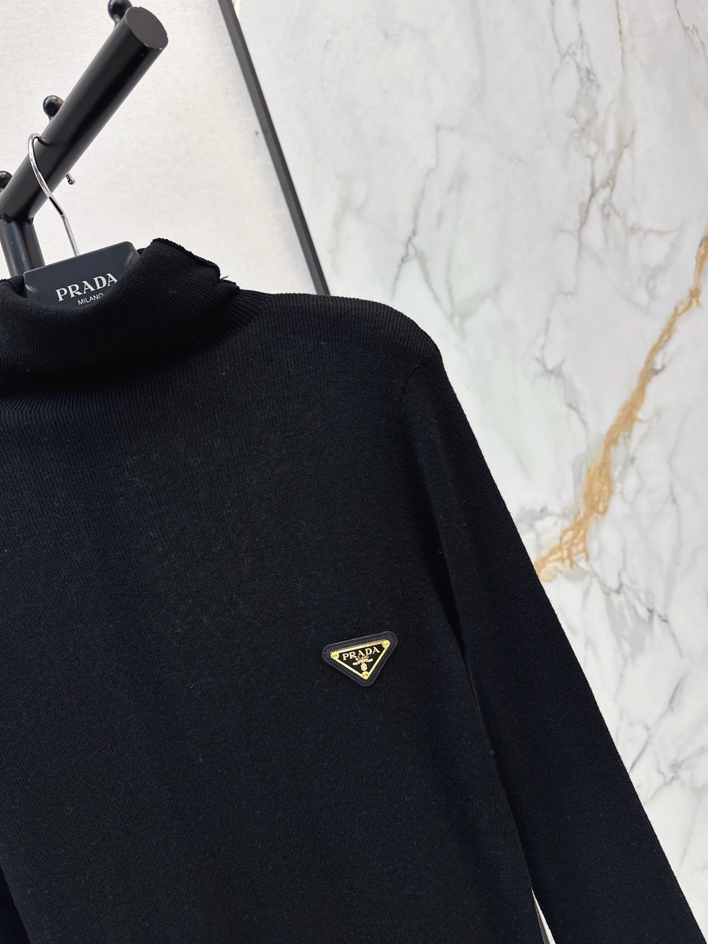 25FW autumn and winter latest high elastic wool bottoming shirt