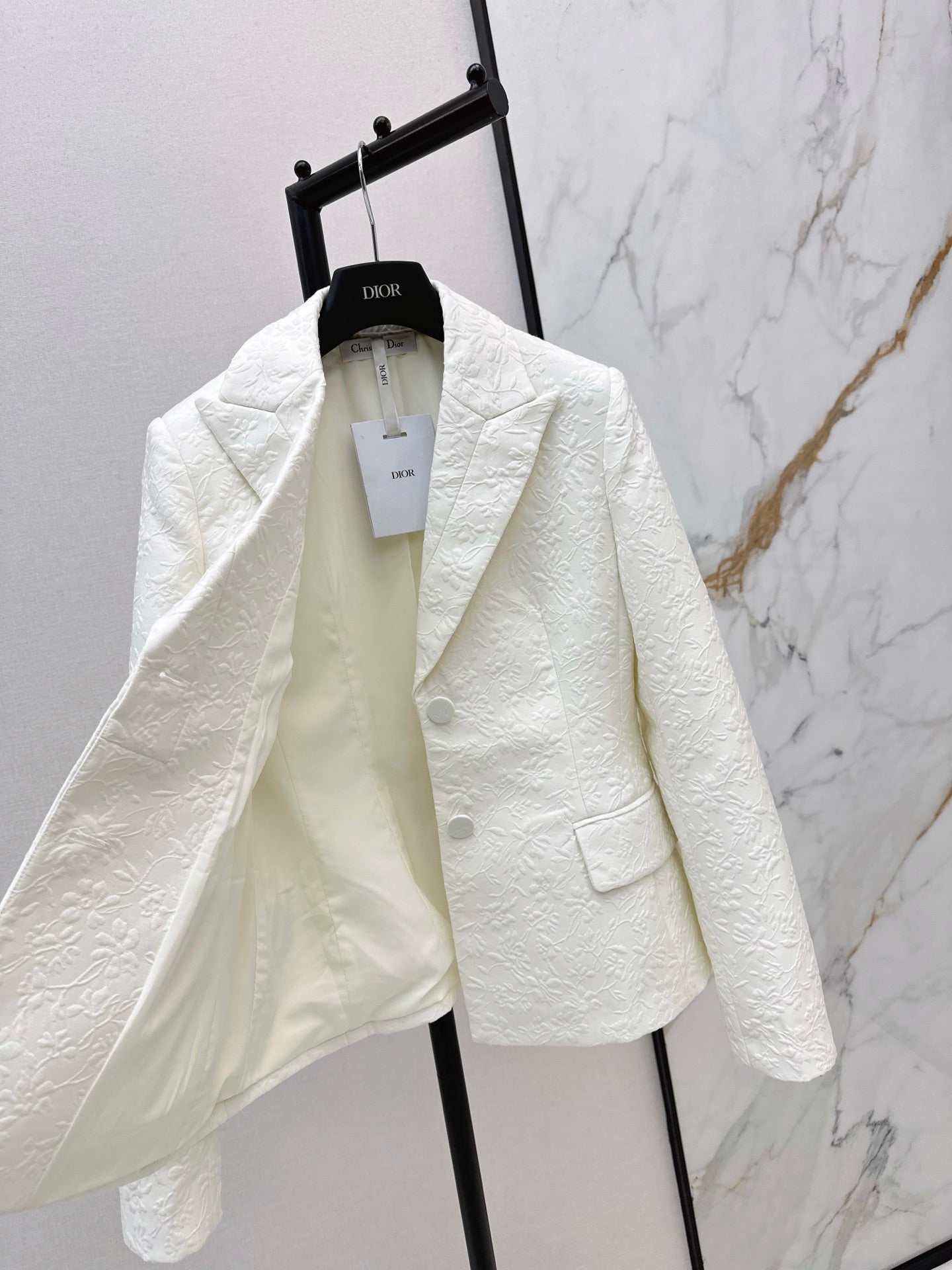 26SS early spring latest white suit jacket