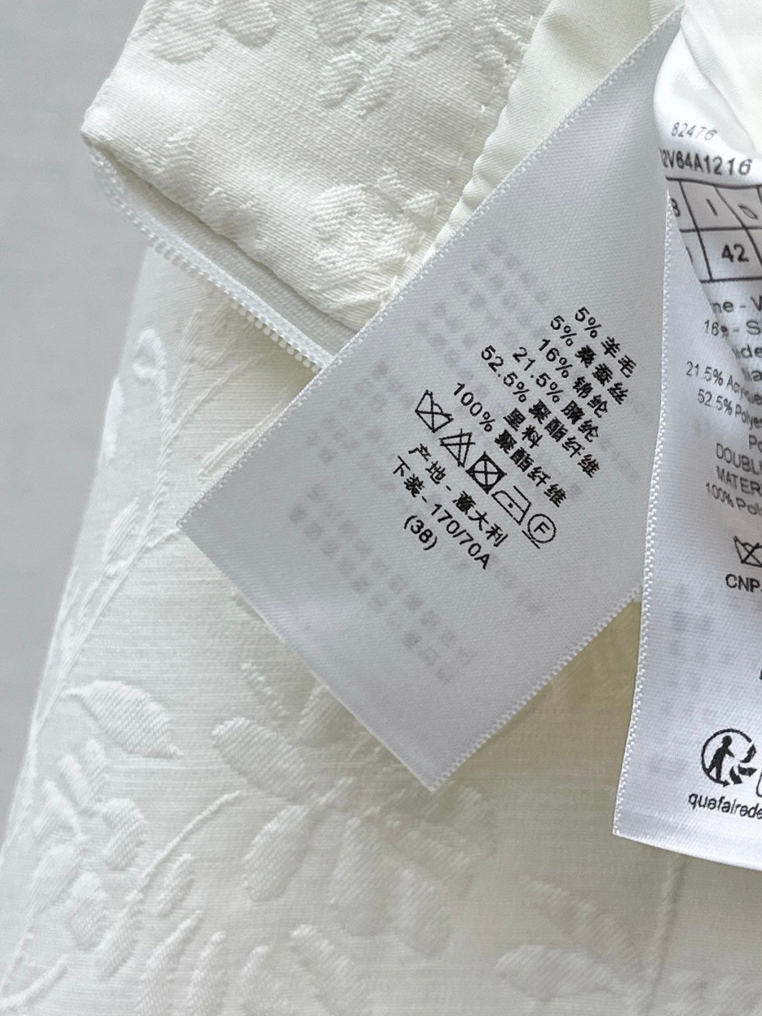 26SS early spring latest white skirt