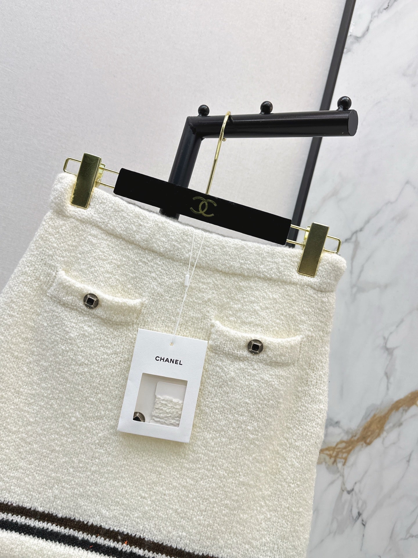 26SS early spring latest ski series bow plush skirt