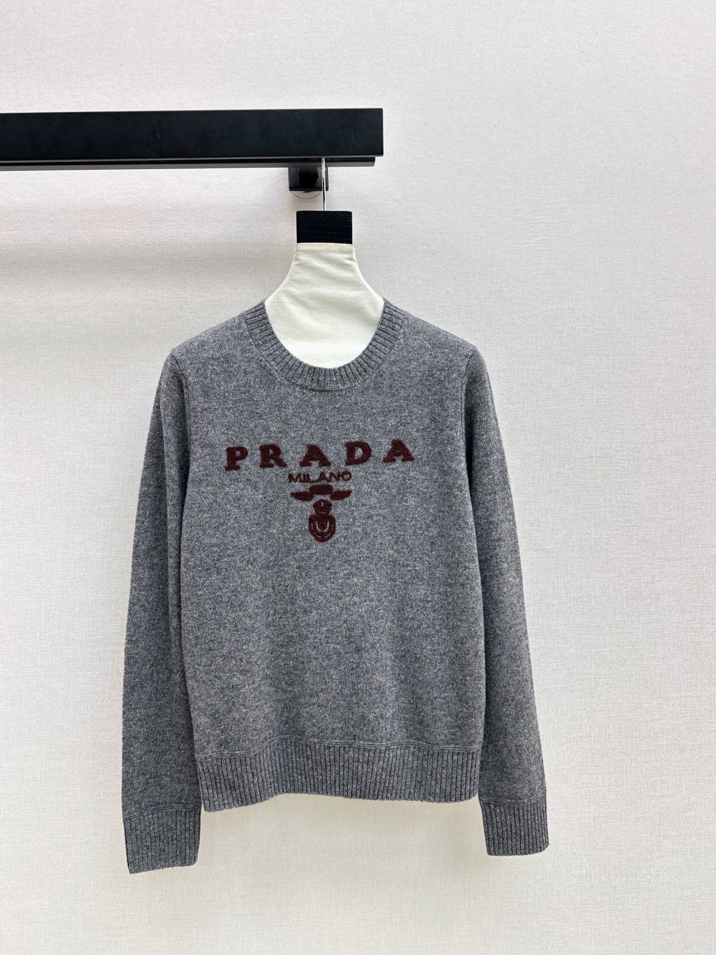 25FW latest simple pullover crew neck sweater