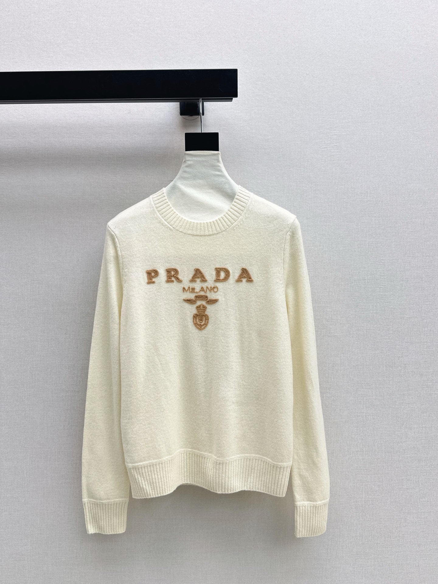 25FW latest simple pullover crew neck sweater