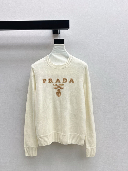 25FW latest simple pullover crew neck sweater