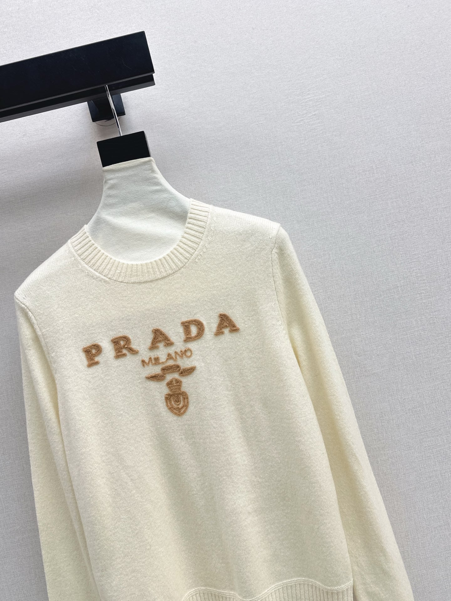 25FW latest simple pullover crew neck sweater
