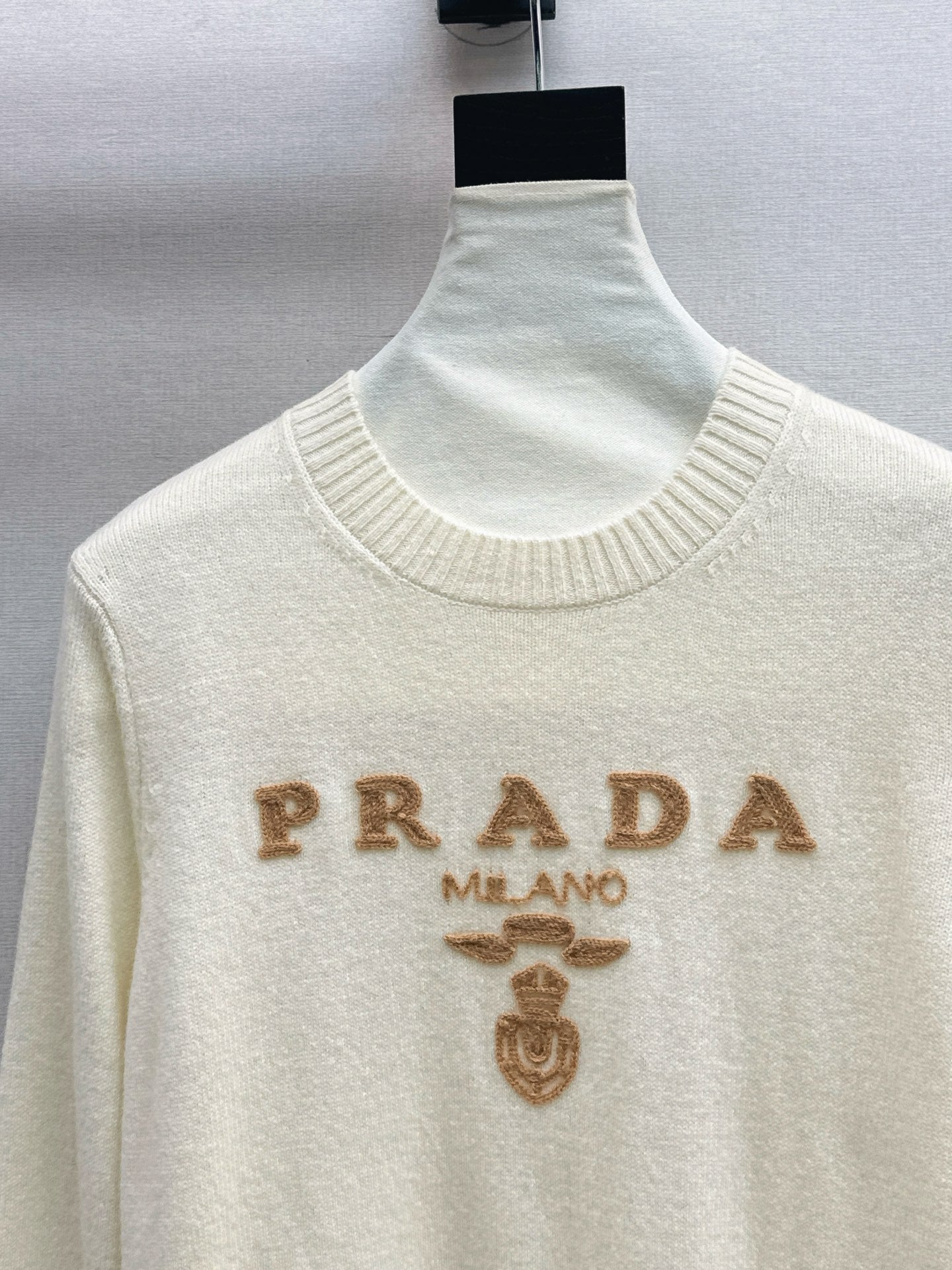 25FW latest simple pullover crew neck sweater