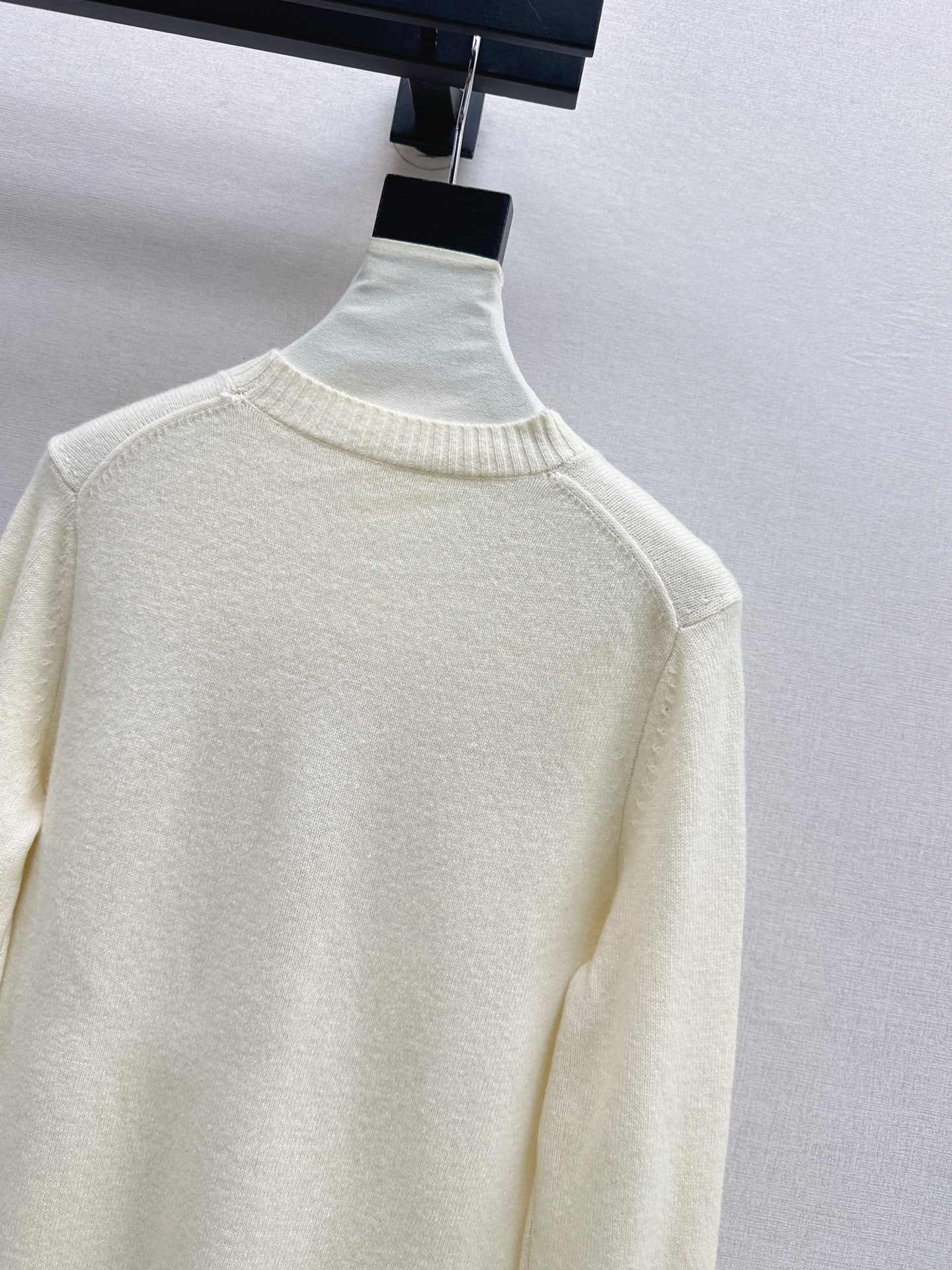 25FW latest simple pullover crew neck sweater