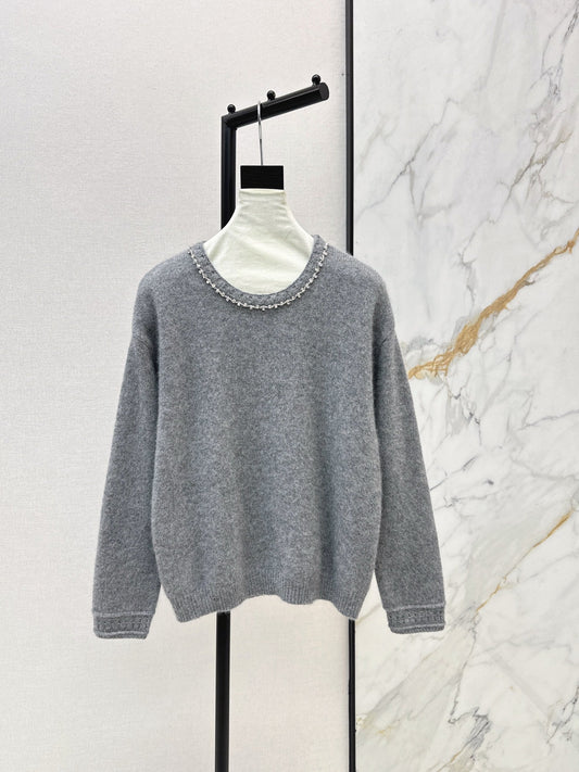 25FW latest all-match crew neck sweater