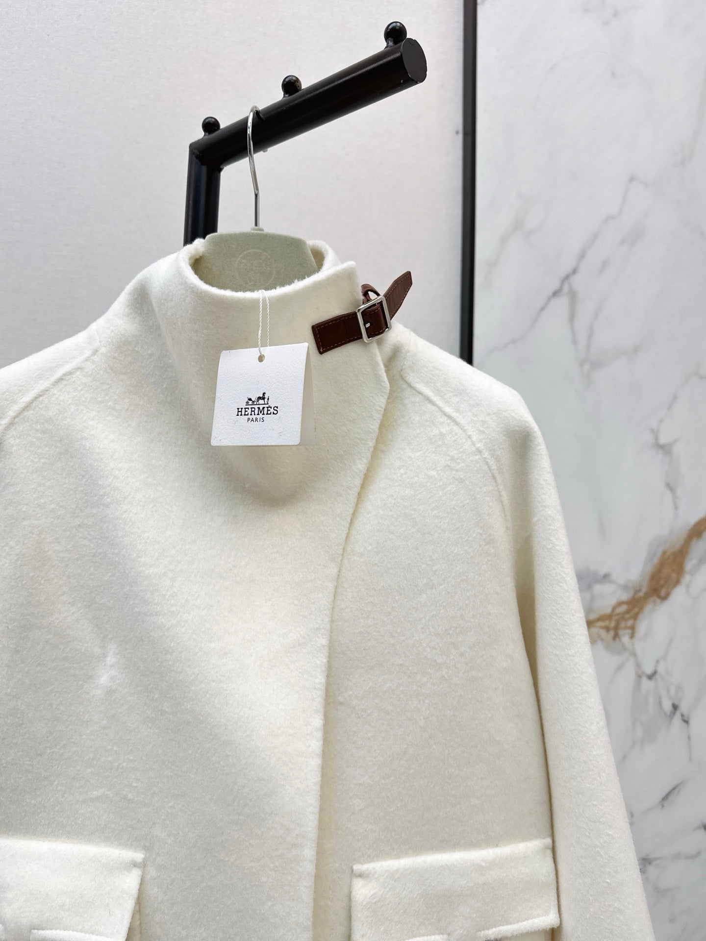 🔥HOT🔥25FW latest style Bai Fumei must-buy double-sided denim stand-up collar jacket