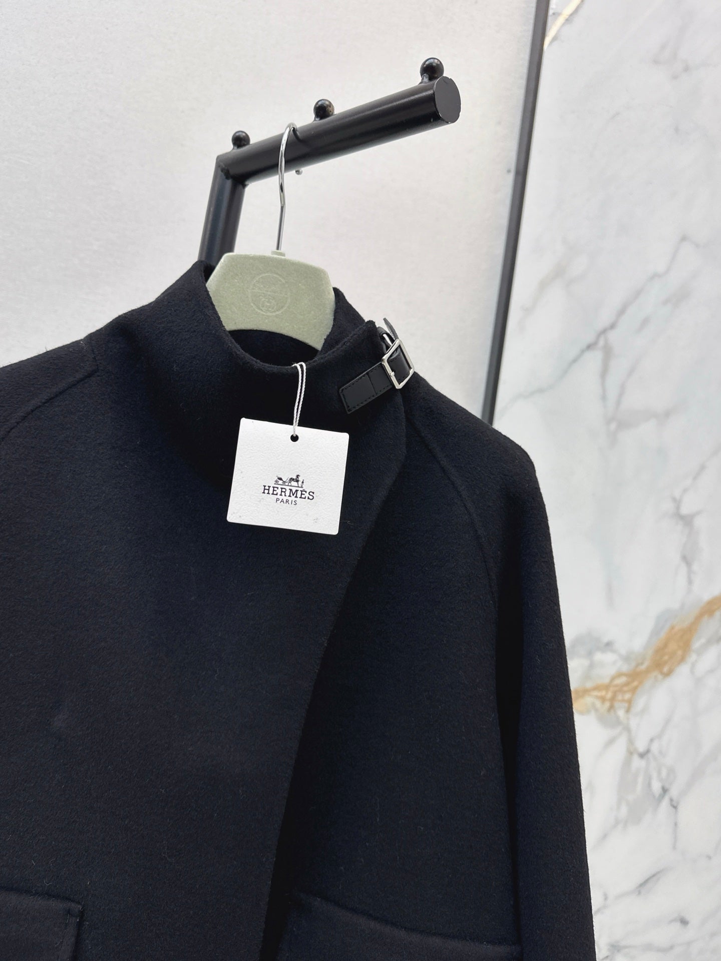 🔥HOT🔥25FW latest style Bai Fumei must-buy double-sided denim stand-up collar jacket