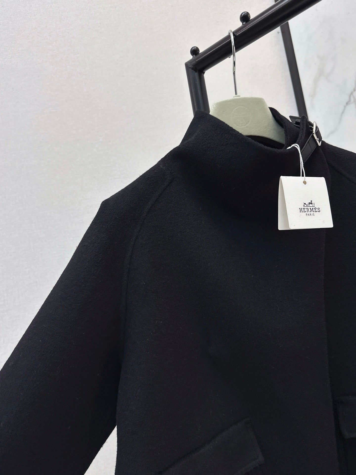 🔥HOT🔥25FW latest style Bai Fumei must-buy double-sided denim stand-up collar jacket