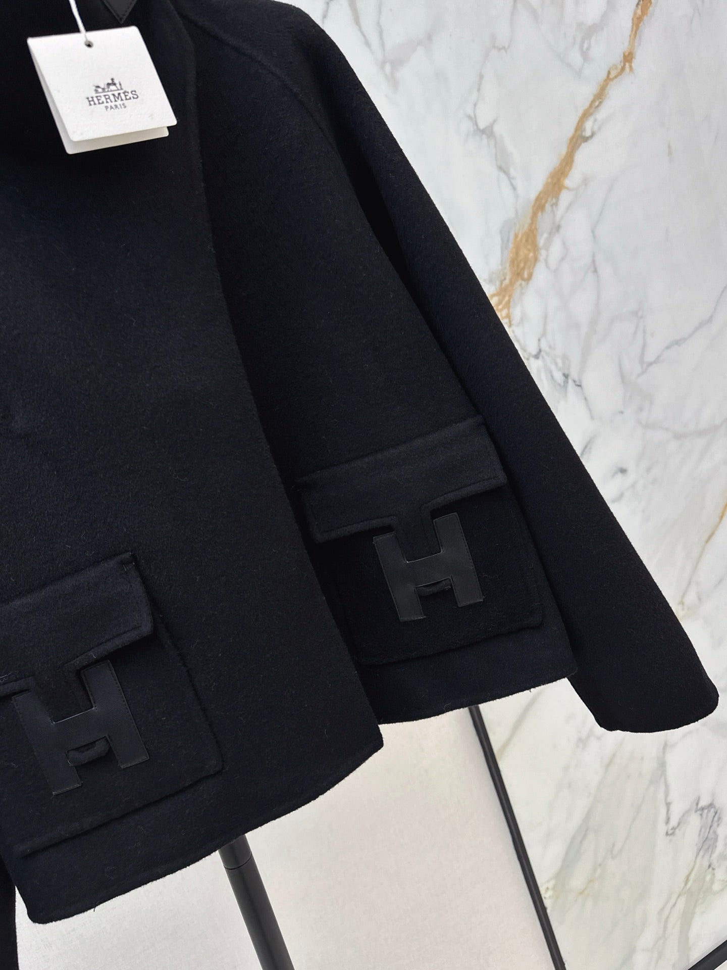 🔥HOT🔥25FW latest style Bai Fumei must-buy double-sided denim stand-up collar jacket