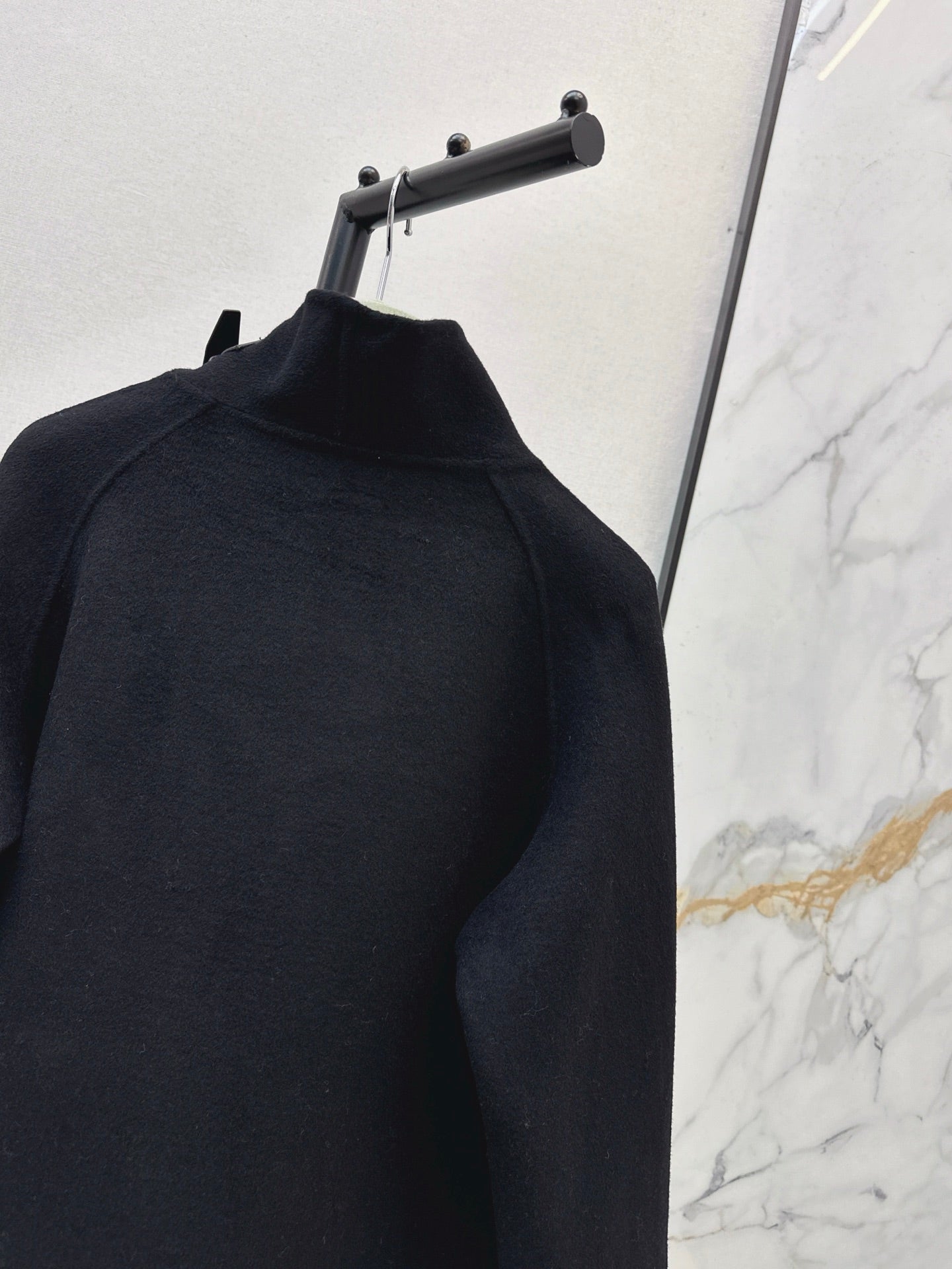 🔥HOT🔥25FW latest style Bai Fumei must-buy double-sided denim stand-up collar jacket