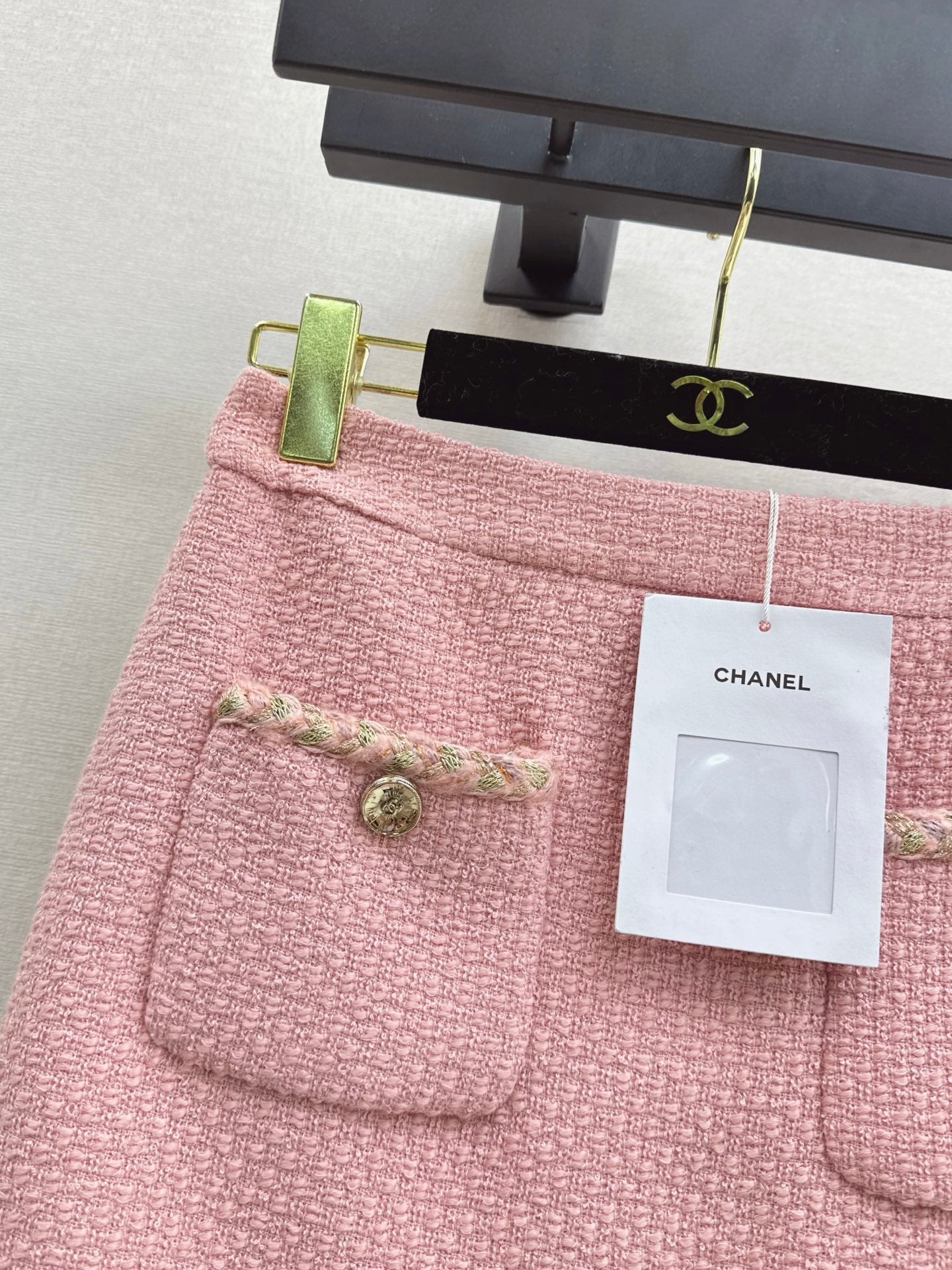 25FW new lady style tweed suit skirt