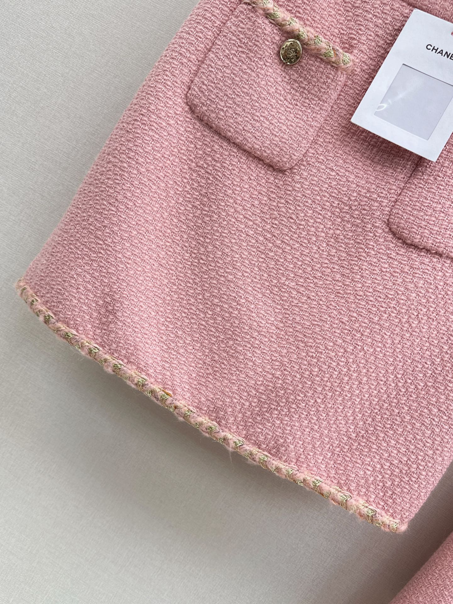 25FW new lady style tweed suit skirt