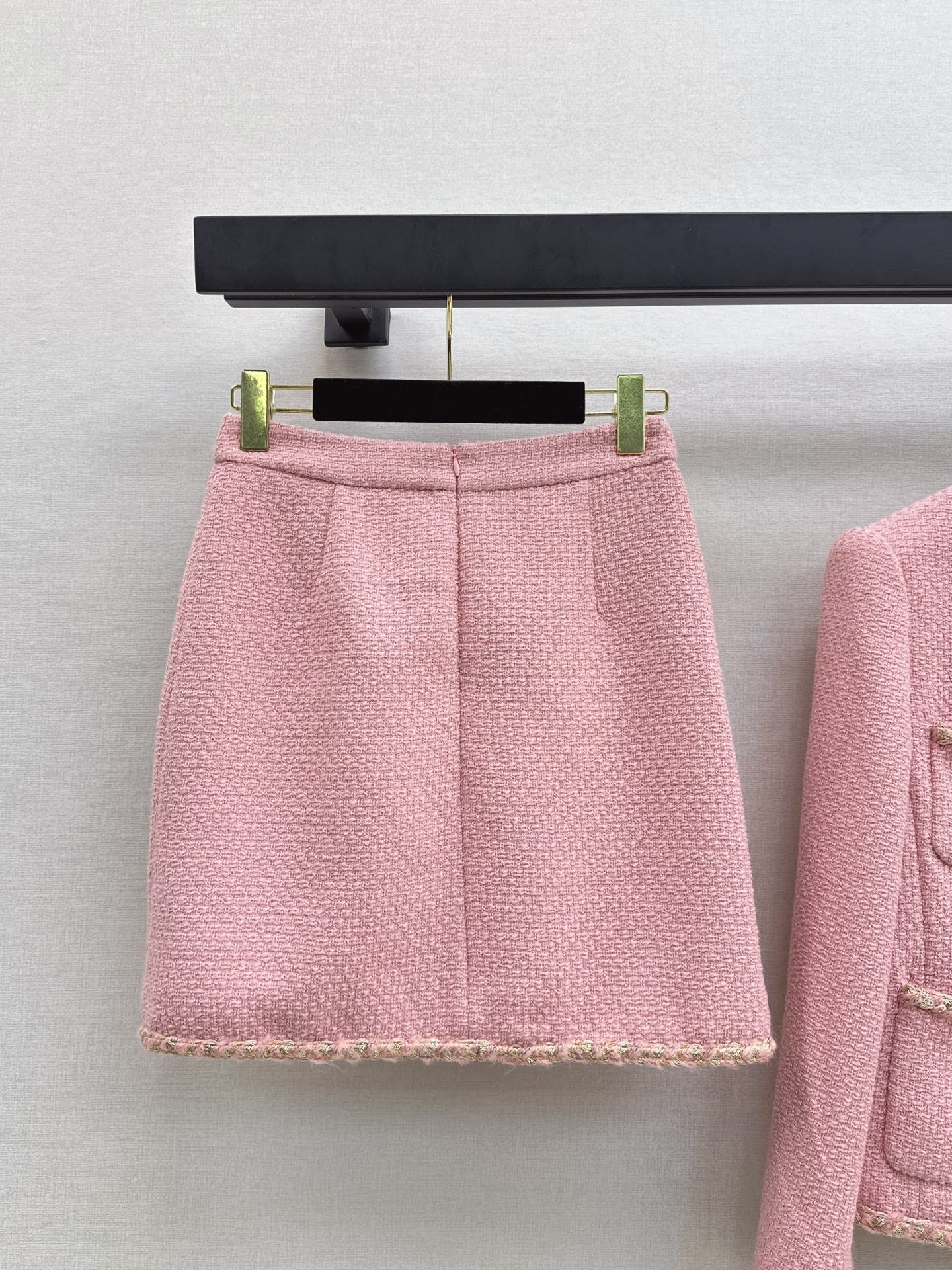 25FW new lady style tweed suit skirt