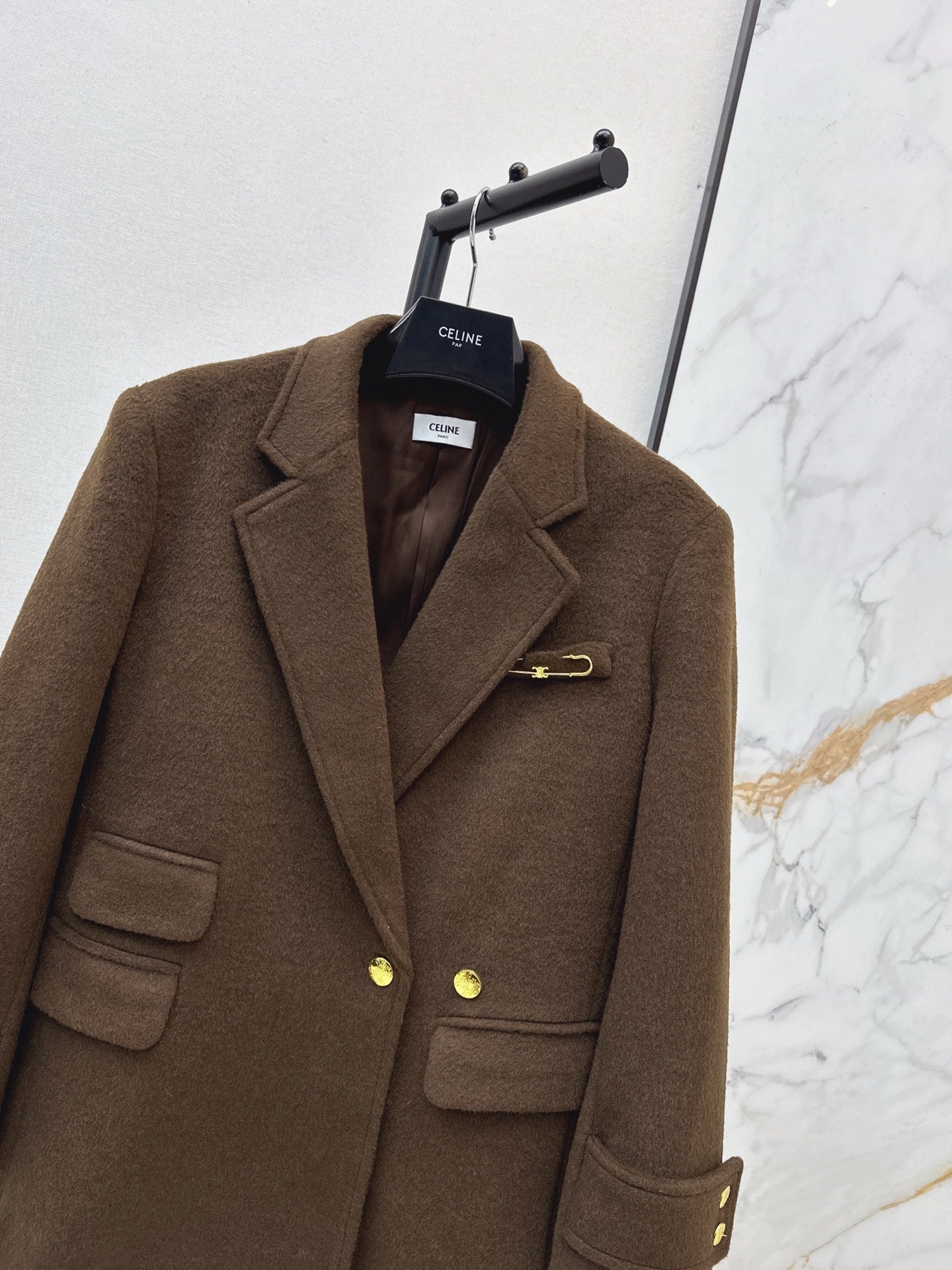 25FW new simple and elegant lapel suit jacket