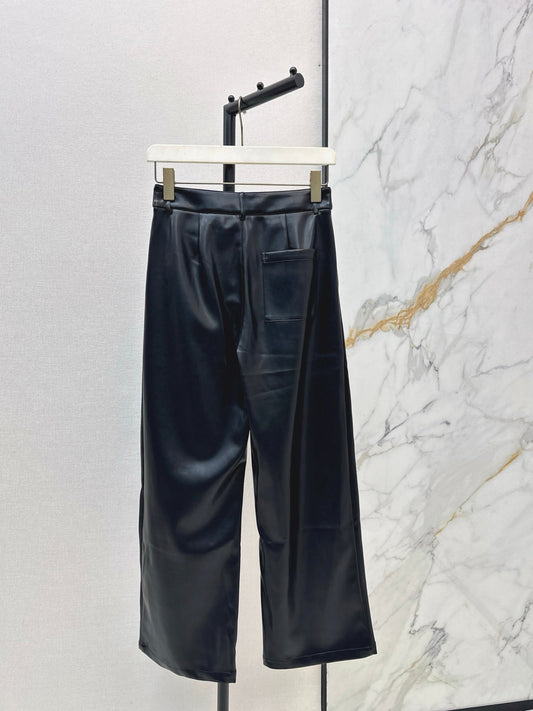 25FW NEW pu leather pants