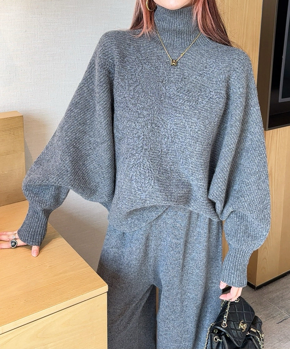 25FW new lazy style wool suit