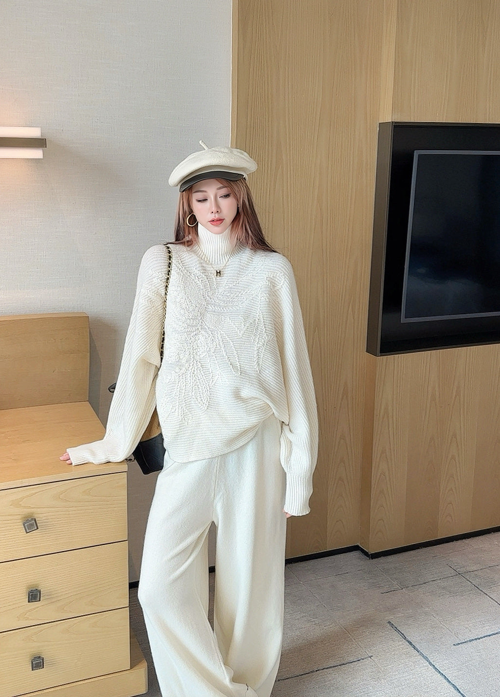25FW new lazy style wool suit