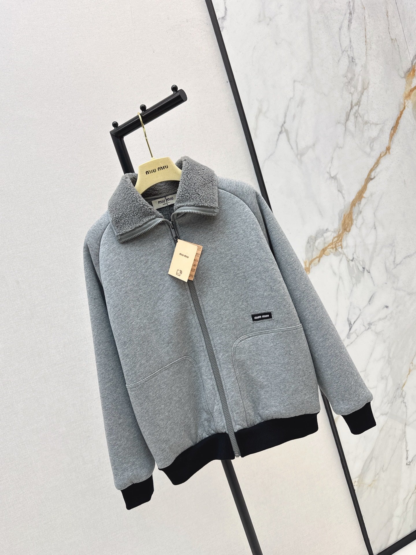 25FW new environmentally friendly lamb wool casual jacket