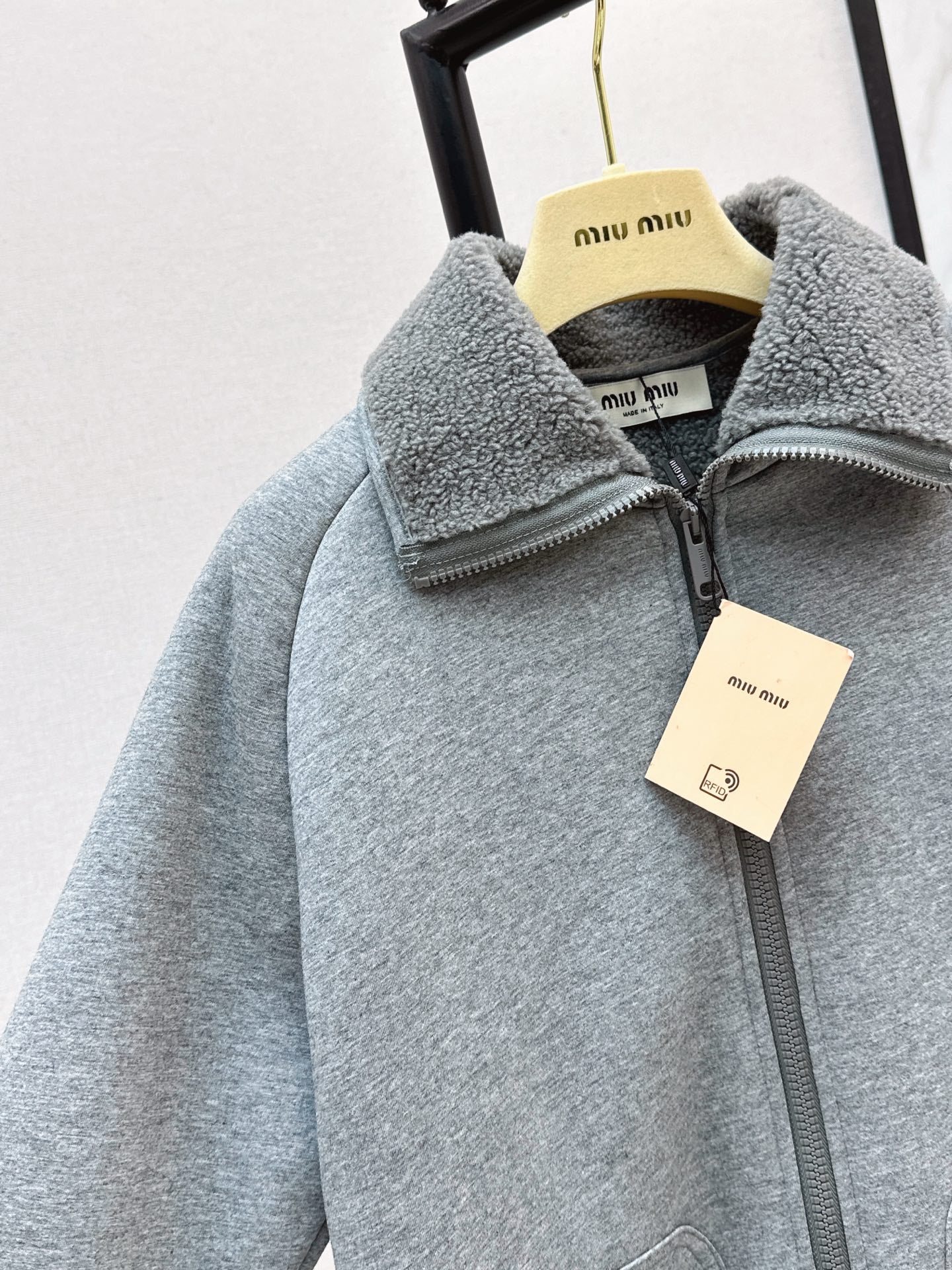 25FW new environmentally friendly lamb wool casual jacket