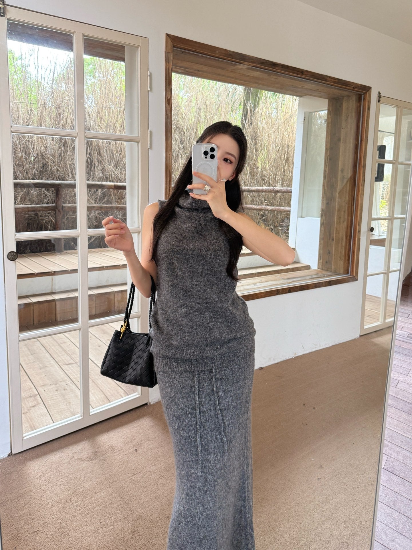 25FW new knitted suit