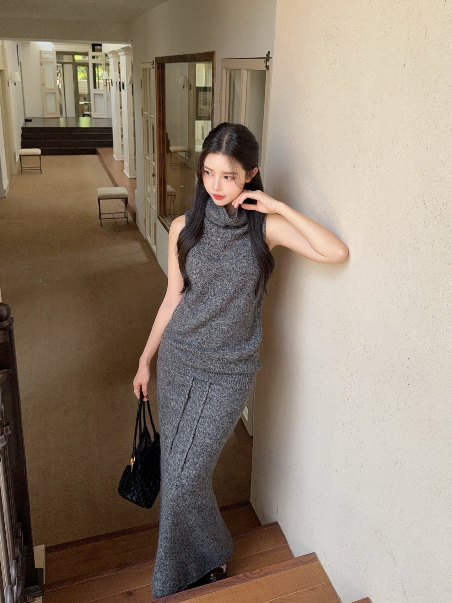 25FW new knitted suit