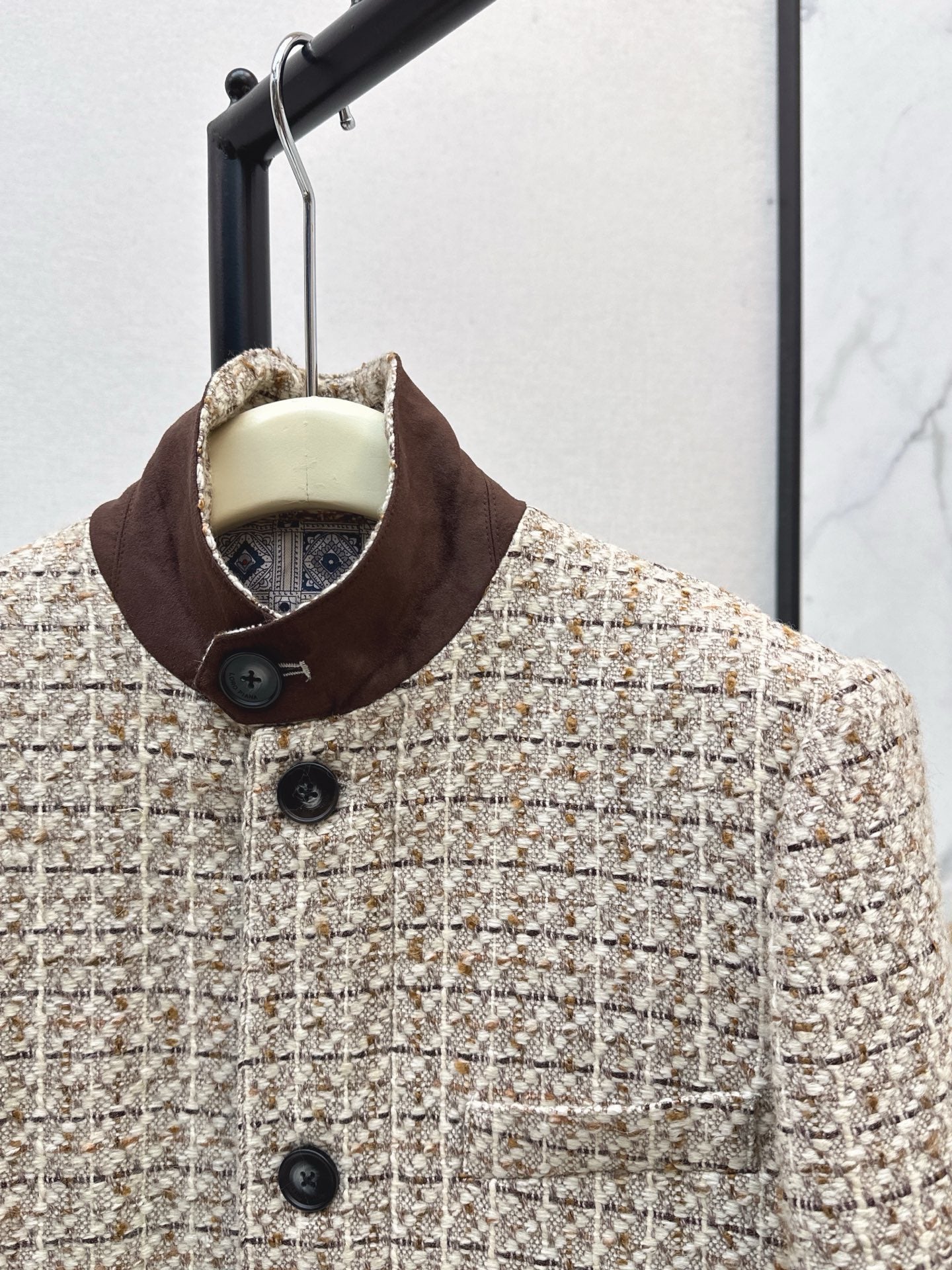 26SS new high-end stand collar jacket