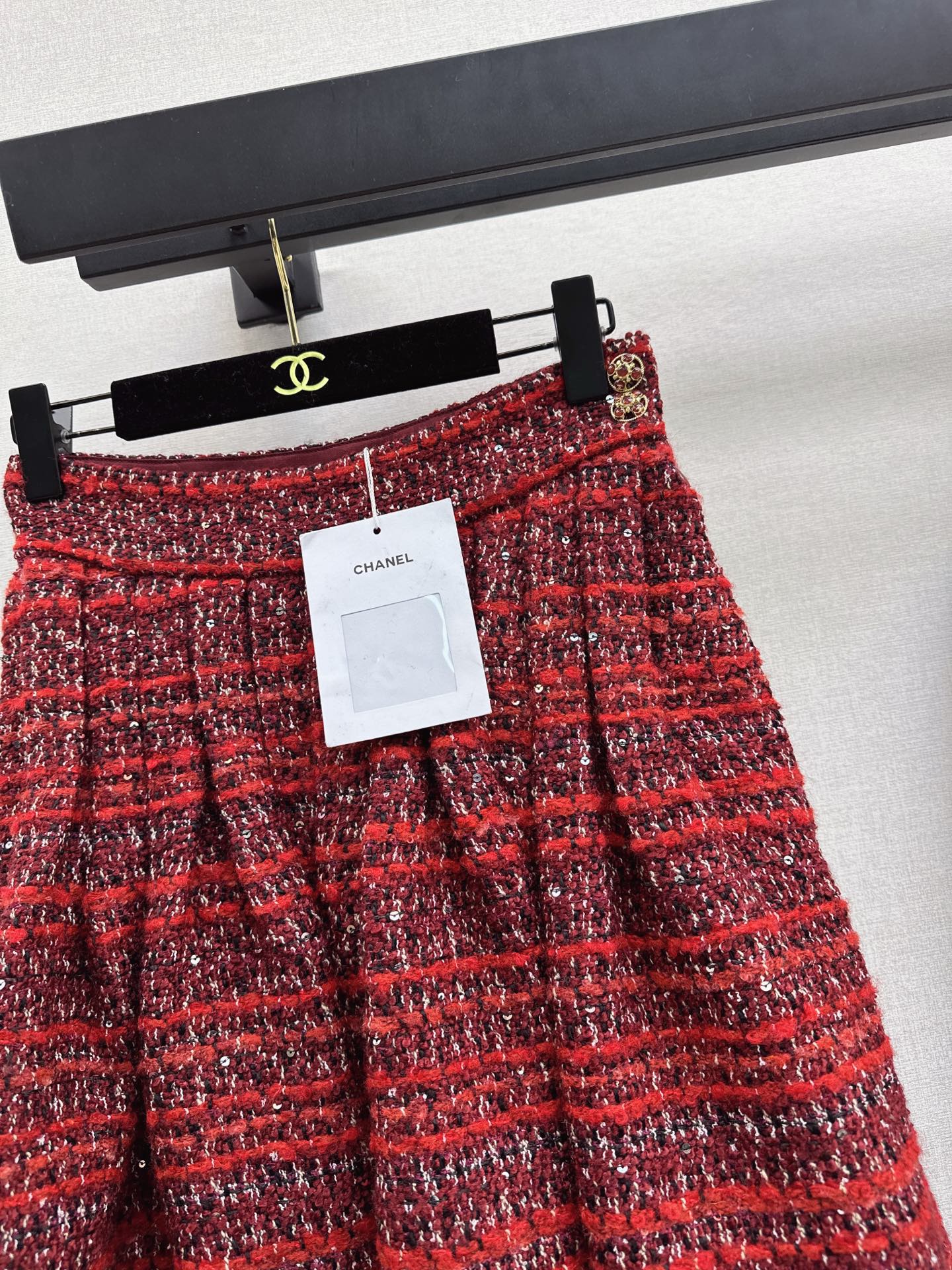 🎄Xmas🎄25FW latest temperament exquisite woven skirt