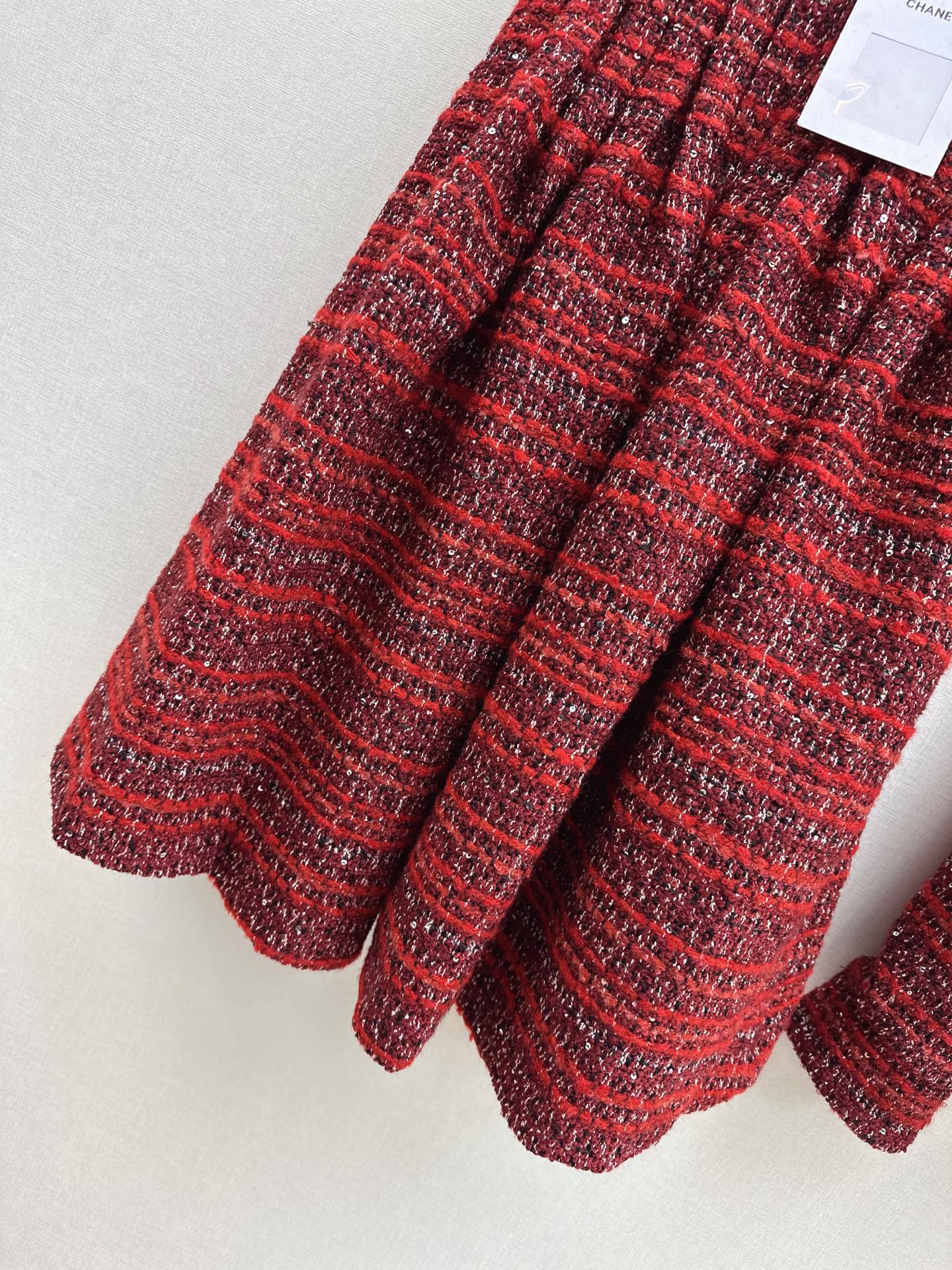 🎄Xmas🎄25FW latest temperament exquisite woven skirt