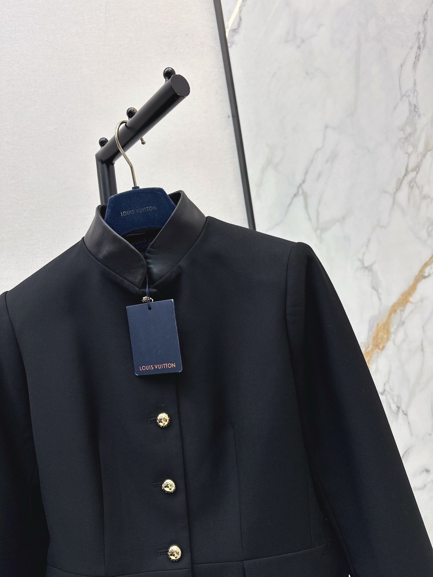 25FW new stand collar short jacket