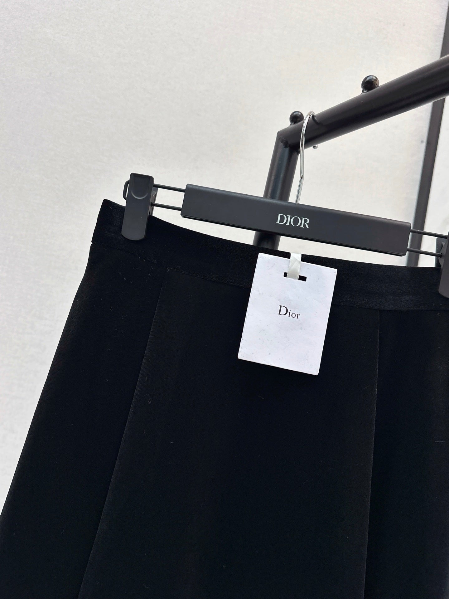 25FW new black velvet skirt