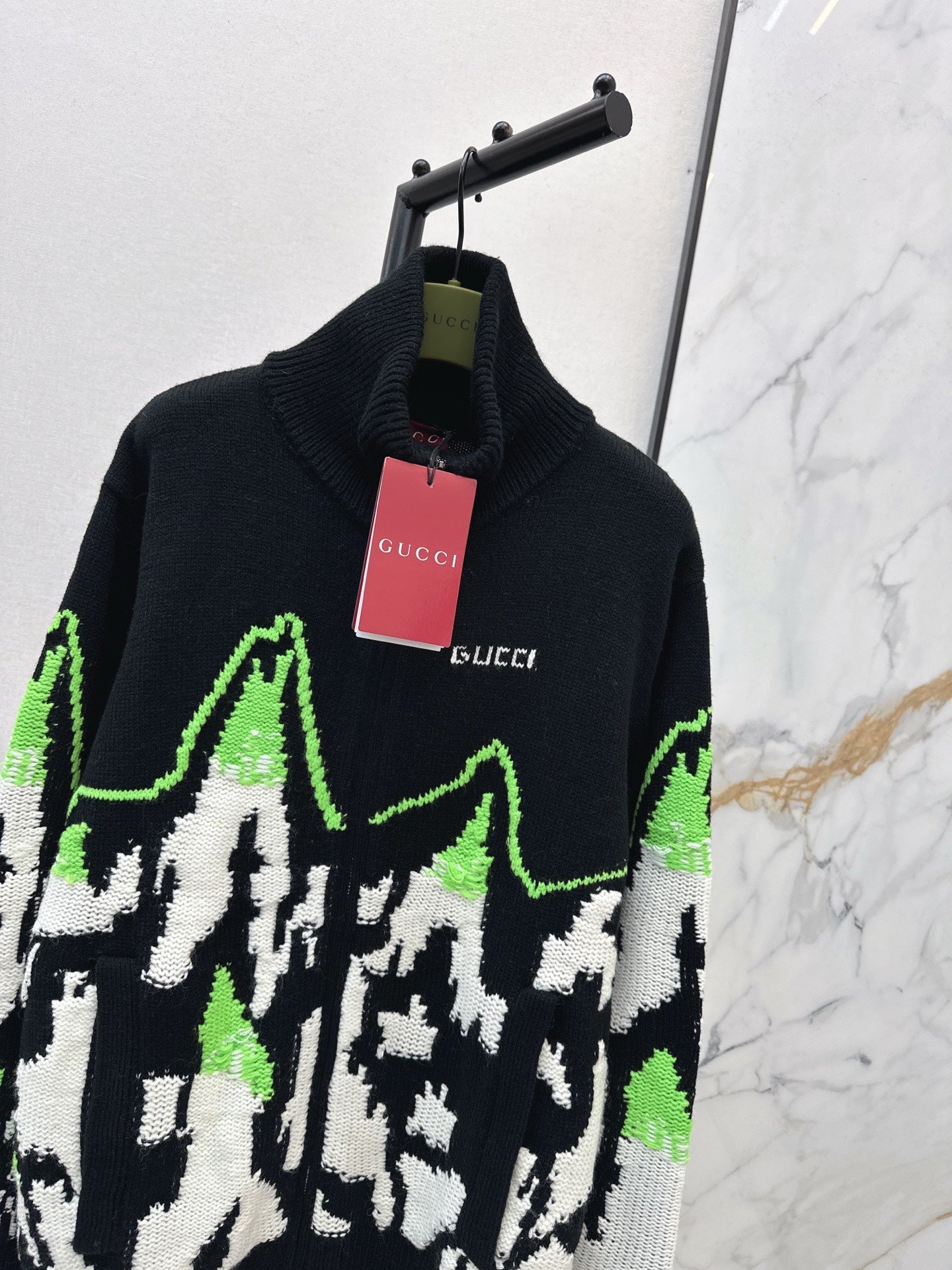 25FW  jacquard cardigan jacket