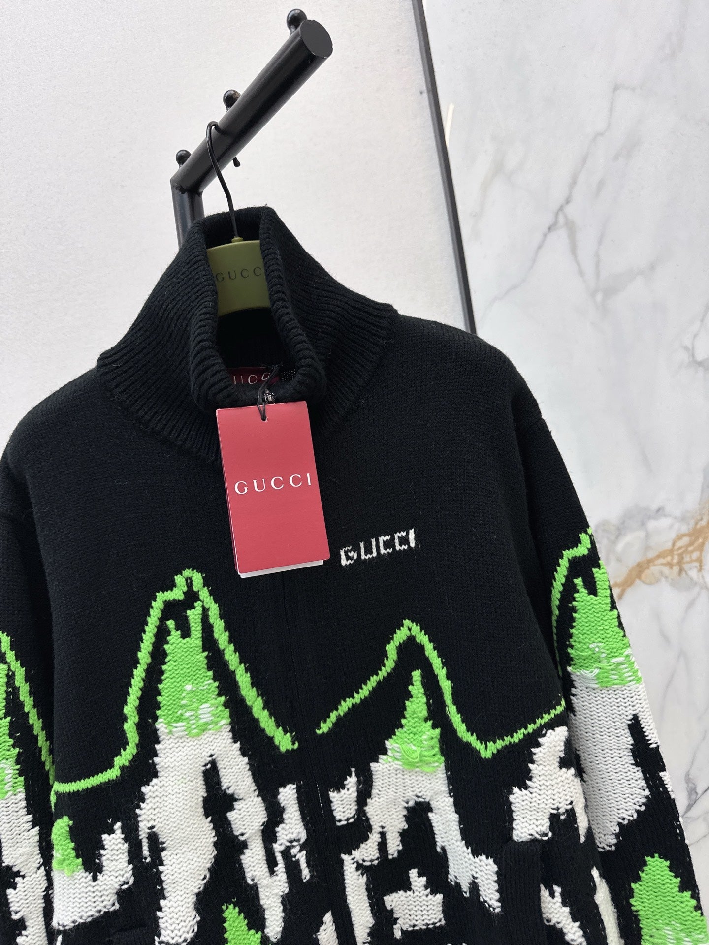 25FW  jacquard cardigan jacket