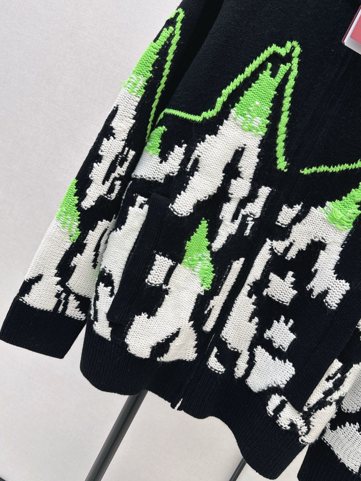 25FW  jacquard cardigan jacket