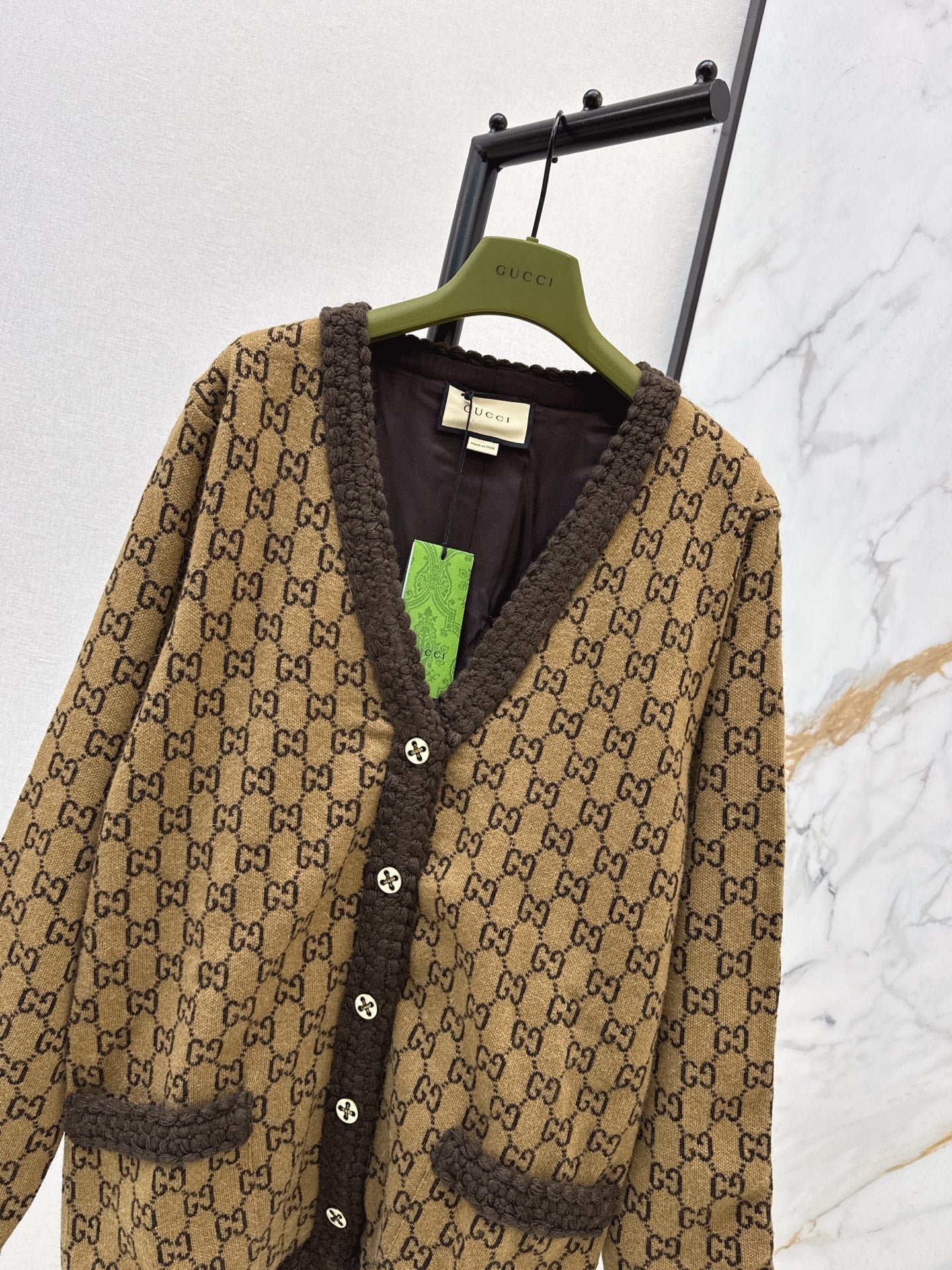 25FW men and women same style loose silhouette cardigan