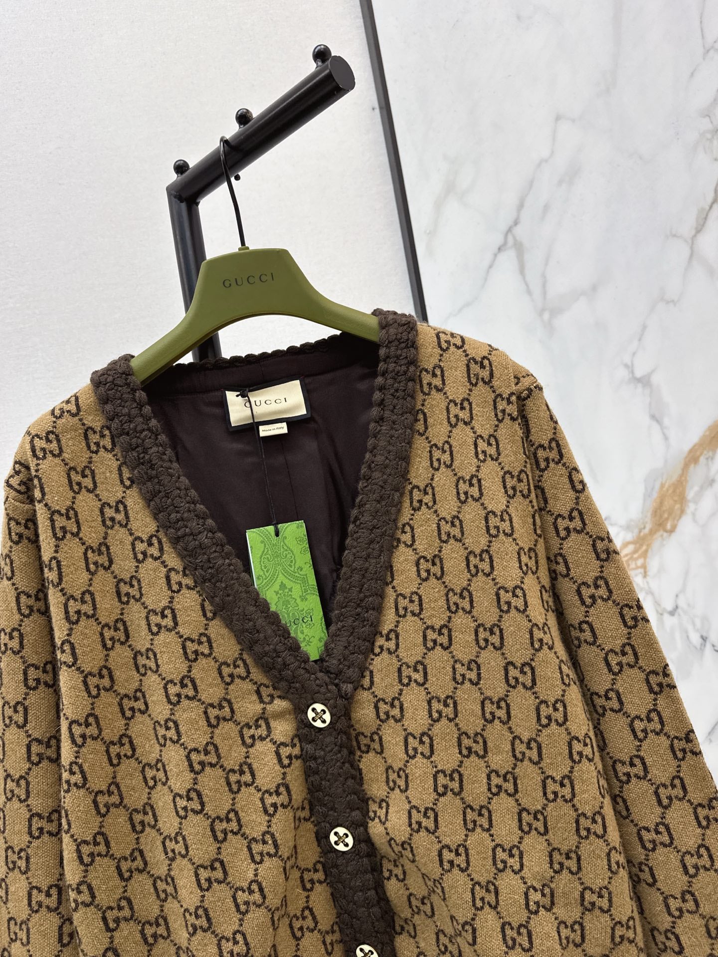 25FW men and women same style loose silhouette cardigan