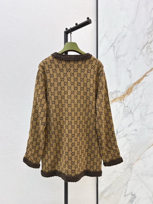 25FW men and women same style loose silhouette cardigan