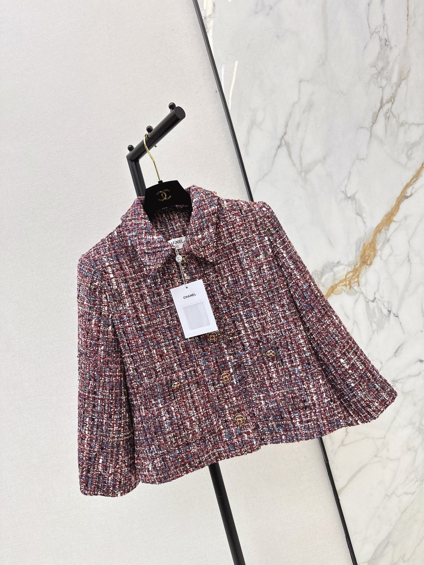 26SS tweed jacket